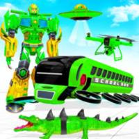 School Bus Robot Car Game Apk