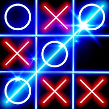 Tic Tac Toe Glow: 2 Players Apk