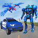 Flying Eagle Robot Car Games Apk