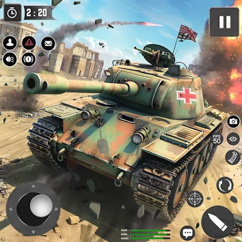 World War Army: Tank War Games Apk