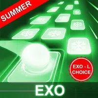 EXO Hop: Obsession KPOP Music Rush Dancing Tiles! Apk