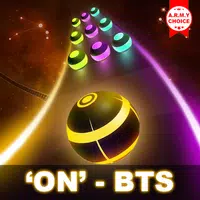 BTS Road Tiles: KPOP Colour Ball Dancing Road Run! Apk