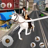 Flying Horse Taxi Transport Apk