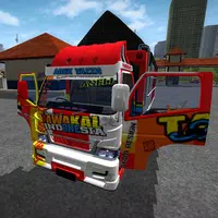 Mod BUSSID Truk Canter Tawakal Apk