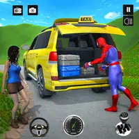 Superhero Car Games Taxi Games Apk