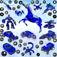 Horse Robot Car Game 3D Apk