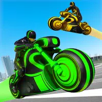 Light Bike Stunt Racing Game Apk