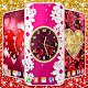 Love Hearts Clock Wallpaper APK