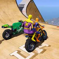 SuperHero Motorbike Mega Ramp Apk