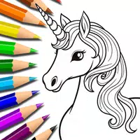 Unicorn Coloring Pages Apk