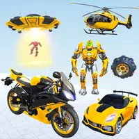 Bike Robot Shooting: War Games Apk