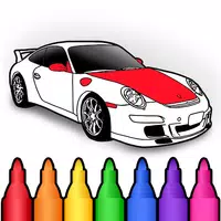 Car Coloring Game offline Apk