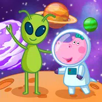 Space for kids. Adventure game Apk