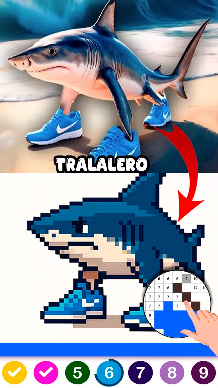 Italian Brainrot Animals Color Screenshot1