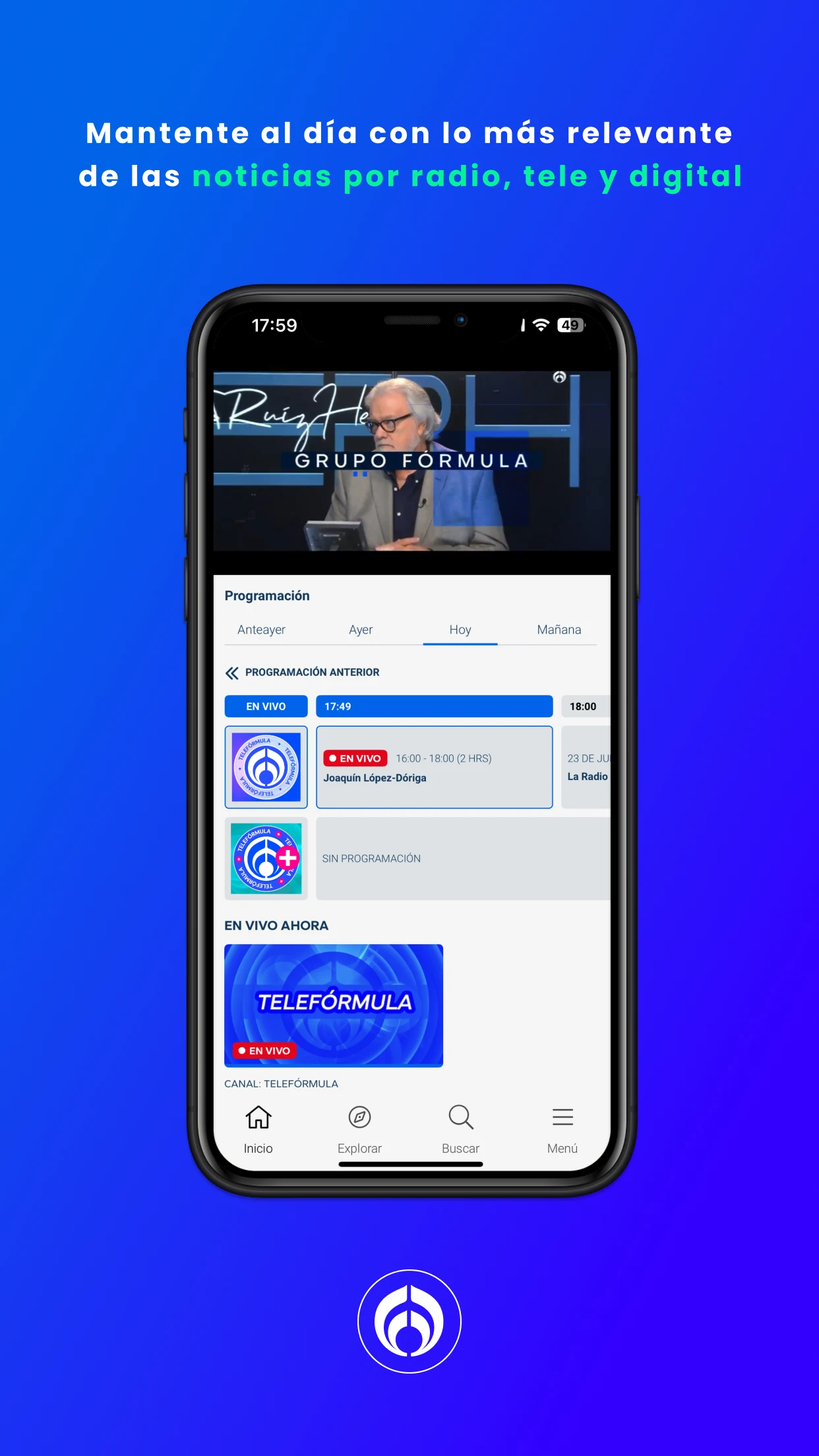 Radio Fórmula Screenshot1