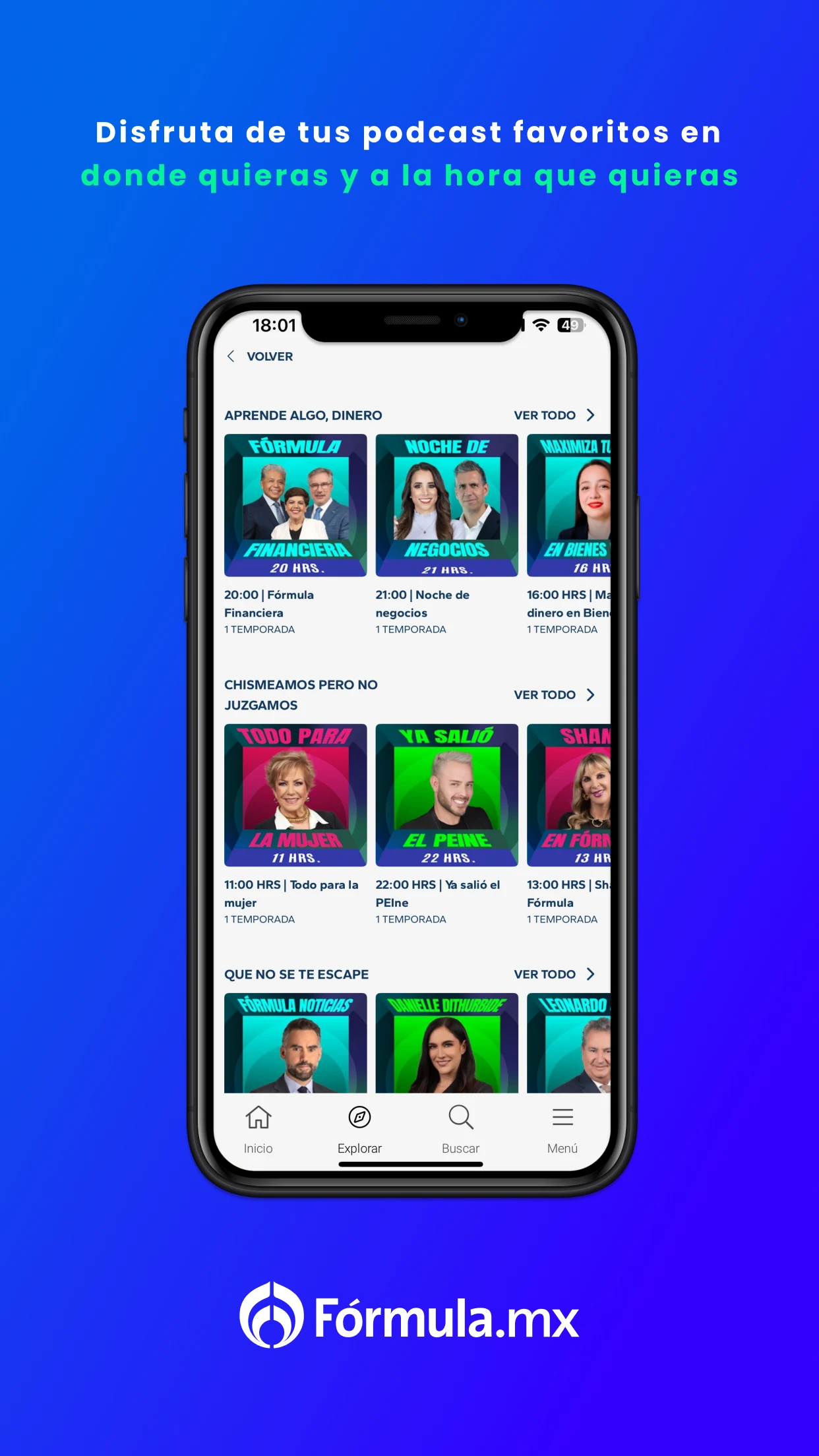 Radio Fórmula Screenshot2