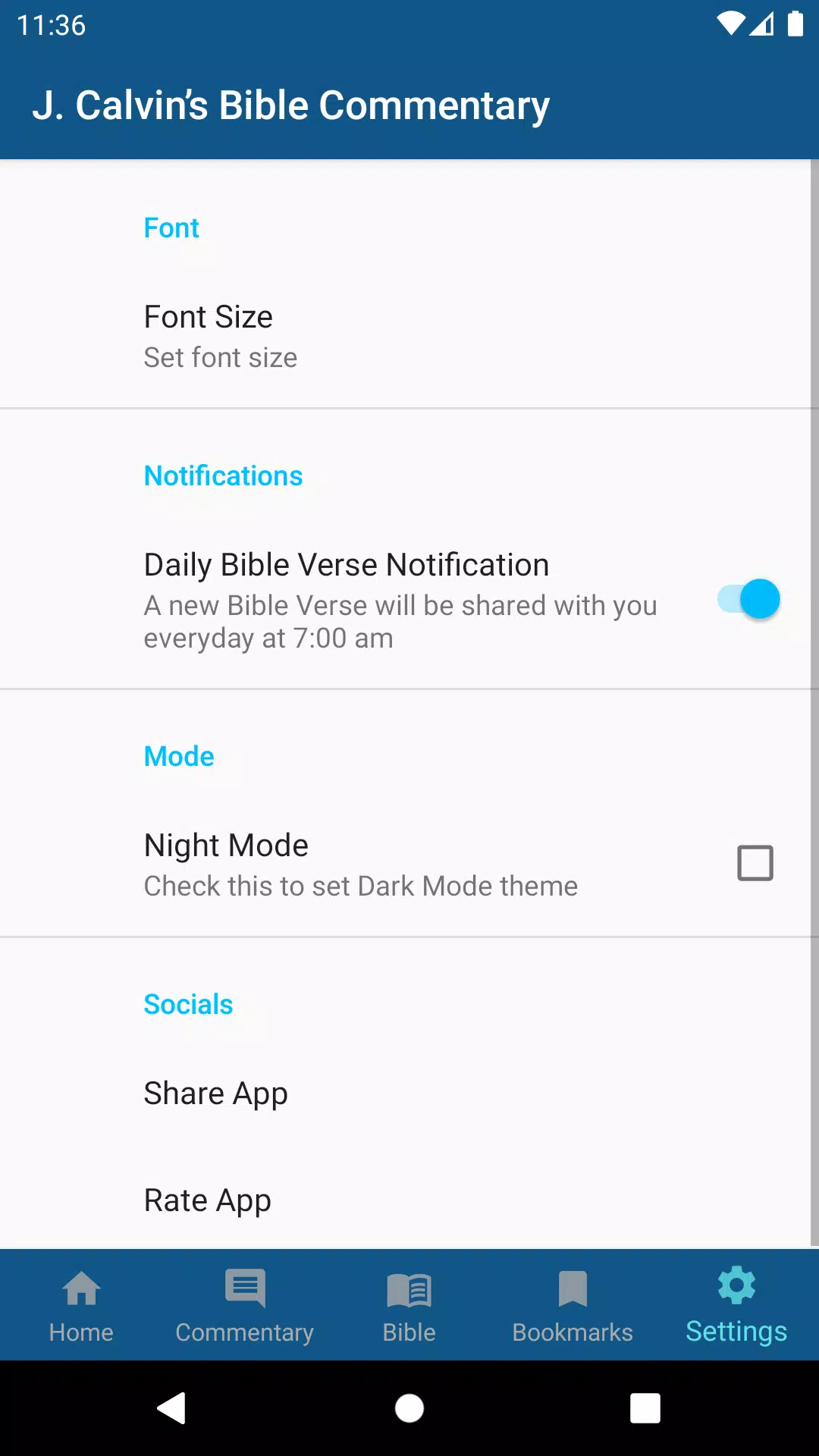 J. Calvin’s Bible Commentaries Screenshot8