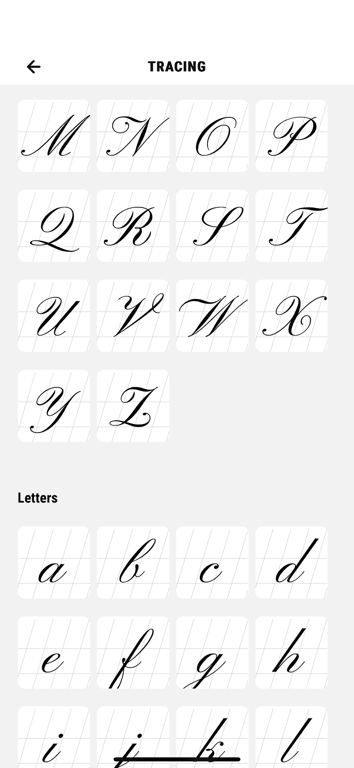 Calligraphy - Cursive Practice Screenshot7