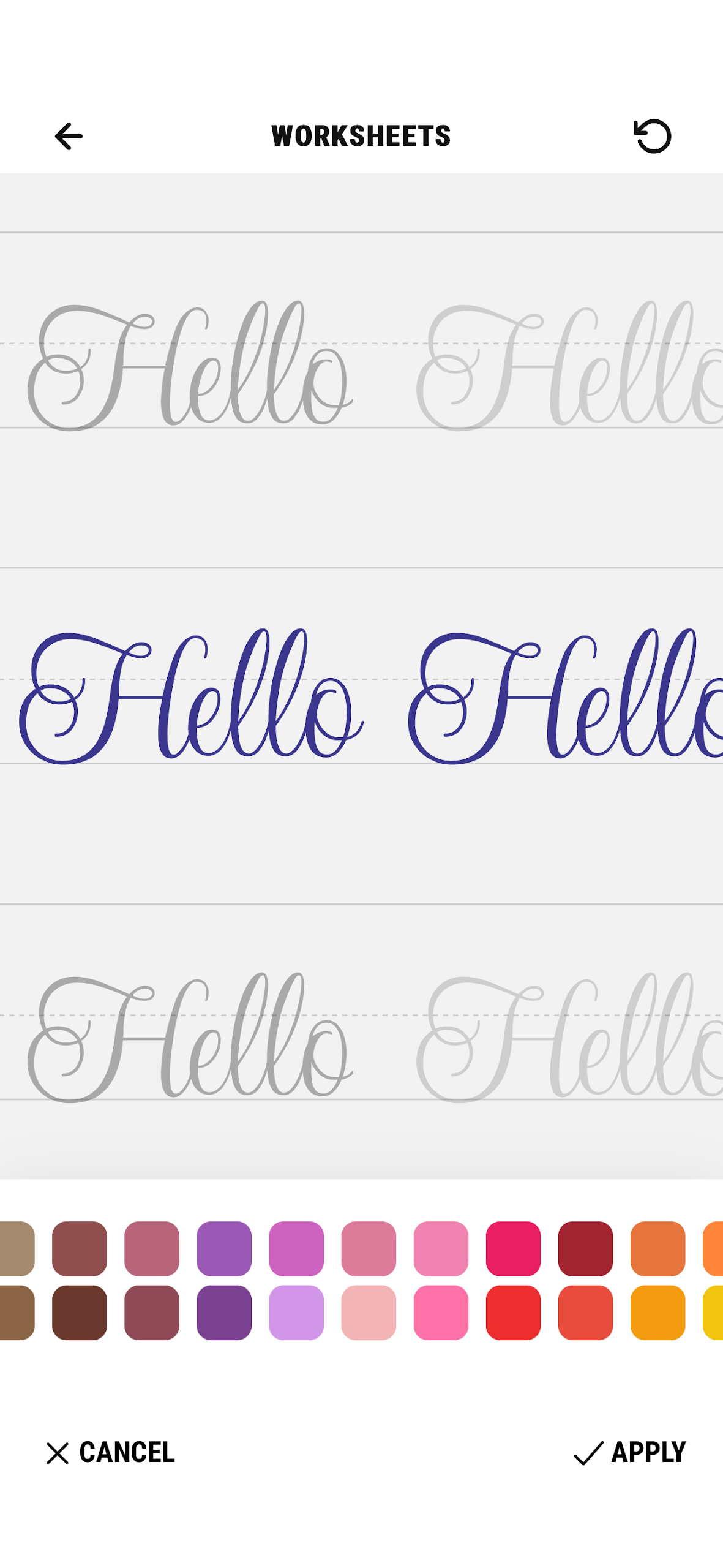 Calligraphy - Cursive Practice Screenshot6