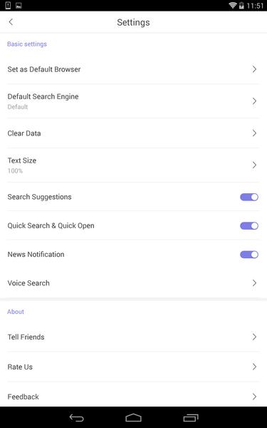 APUS Browser Screenshot3