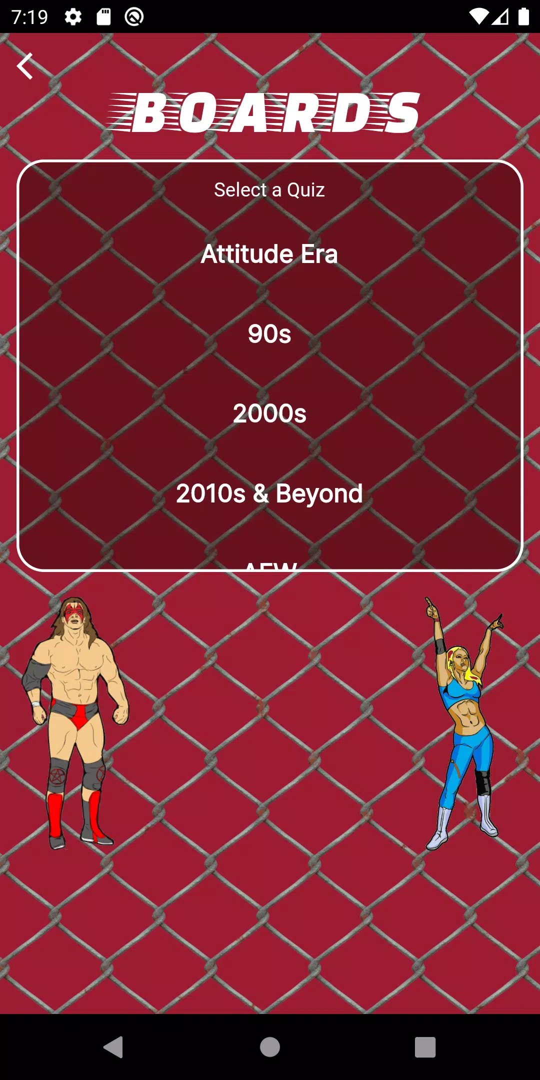 World Wrestling Trivia Screenshot5